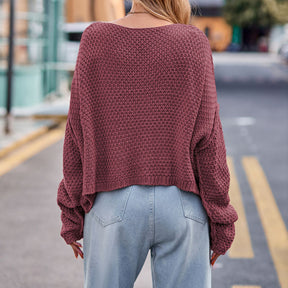 Mujer Texturizado Corto Jersey con Corte Relajado