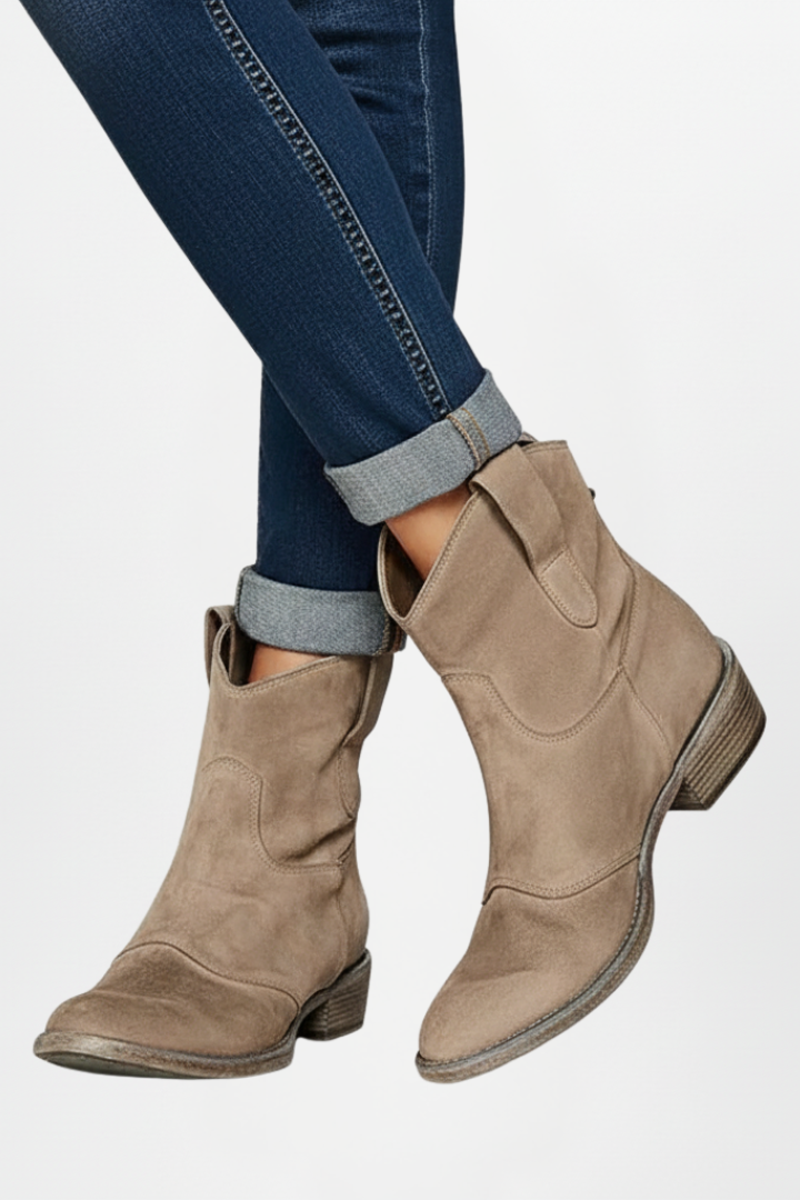 Mujer Botines con Pull Tabs