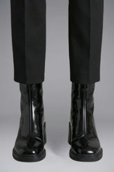 Mujer Botines con Side Zipper cierre for Fall