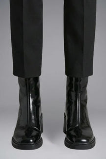 Mujer Botines con Side Zipper cierre for Fall