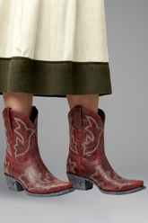Mujer Botas con Embroidered Detailing for All-Season Wear