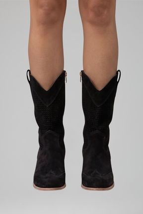 Mujer Botas con Tacón Bajo de Bloque for Fall