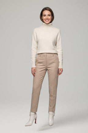 Mujer de Efecto Piel Botines con Buckle y Zip