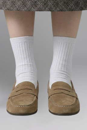Mujer de Efecto Piel Mocasines con EVA Sole for Everyday Wear