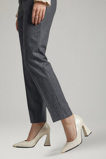 Mujer de Efecto Piel Zapatos con Pointed Toe y Slip On