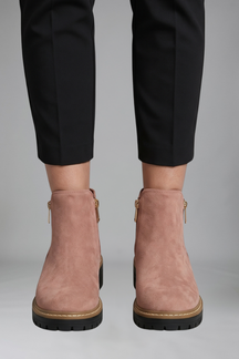 Mujer Orthopaedic Botines con Side cierre de cremallera for Fall