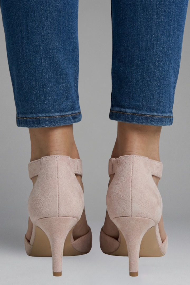 Mujer Orthopaedic tacones con Peep Toe Opening for All-Day Comfort