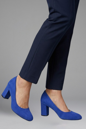 Mujer Orthopaedic Pumps con Texturizado Outsole for Office Wear