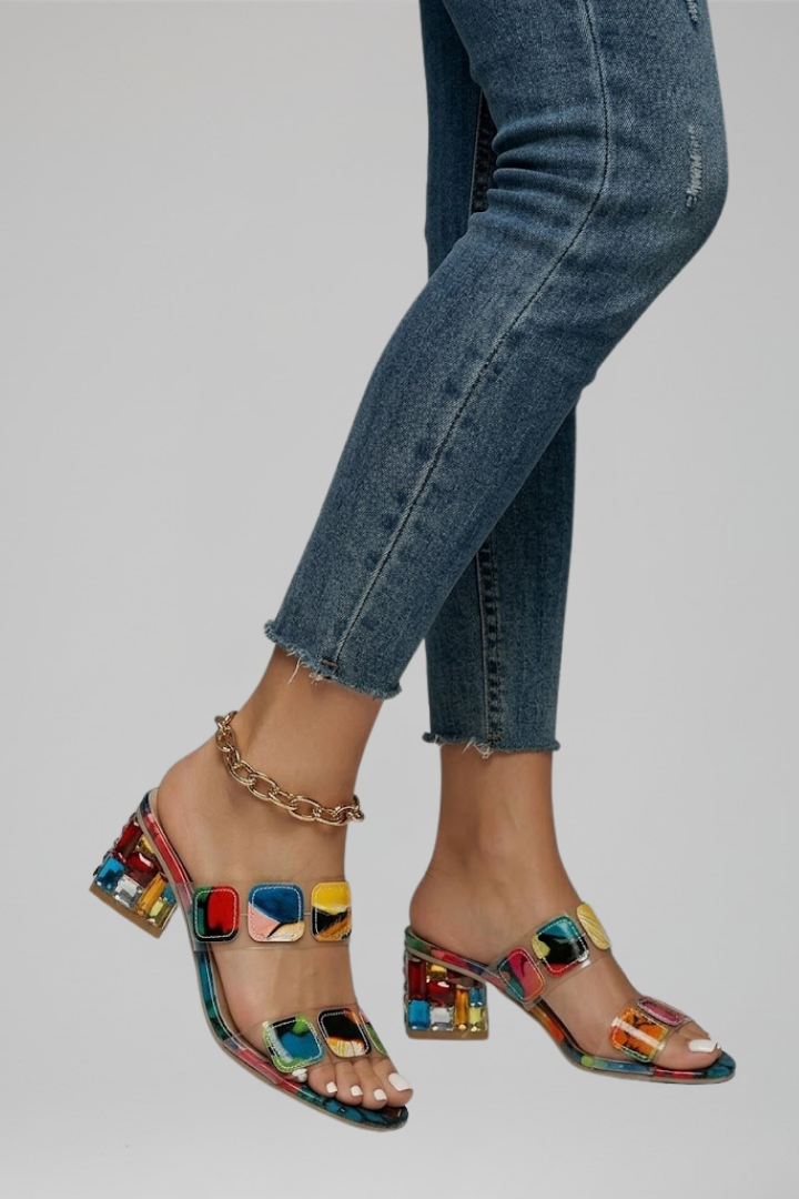 Mujer Orthopaedic Sandalias con Tacón de Bloque for All-Day Comfort