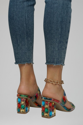 Mujer Orthopaedic Sandalias con Tacón de Bloque for All-Day Comfort