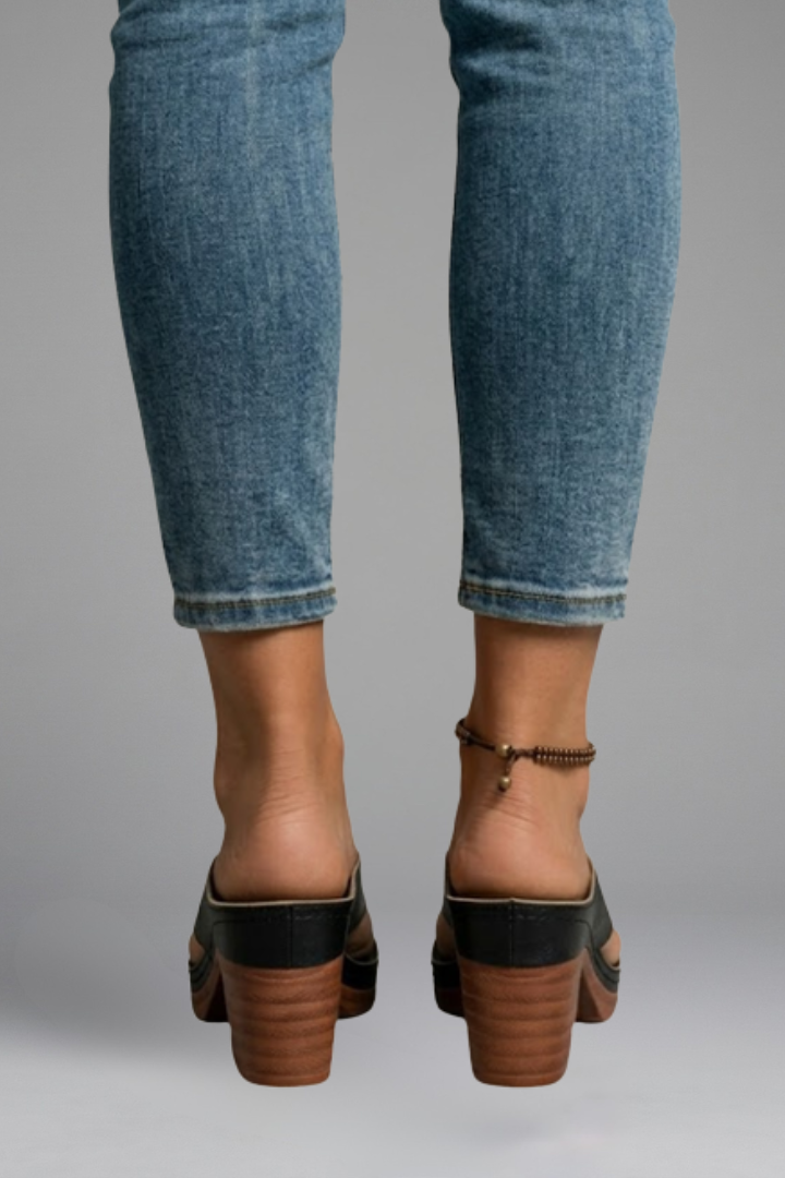 Mujer Orthopaedic Sandalias con Tacón de Bloque for Summer