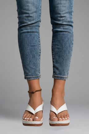 Mujer Orthopaedic Sandalias con Tacón de Bloque for Summer