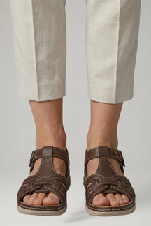 Mujer Orthopaedic Sandalias con de Efecto Piel Upper