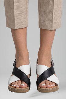 Mujer Platform Wedge Sandalias con Wedge Heel
