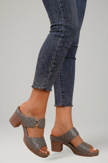 Mujer Sandalias con Adjustable Straps y Tacón de Bloque