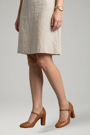 Mujer Sandalias con Buckle Strap y Low Heel