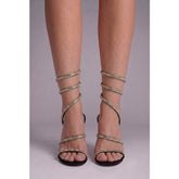 Mujer Sandalias con Square Toe for Summer