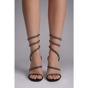 Mujer Sandalias con Square Toe for Summer