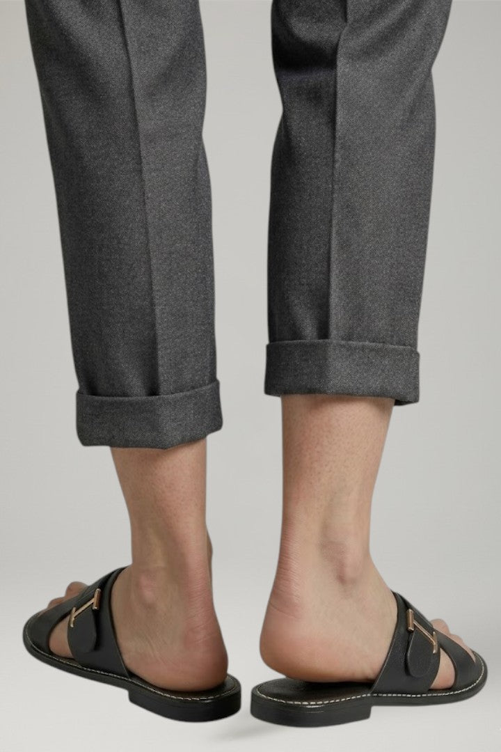 Mujer Sandalias con Toe Loop y Adjustable Strap