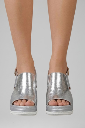 Mujer Sandalias con Wedge Platform Sole for Summer