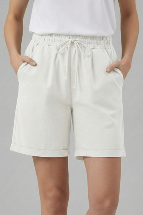 Women’s Shorts con Drawstring cintura y bolsillos laterales