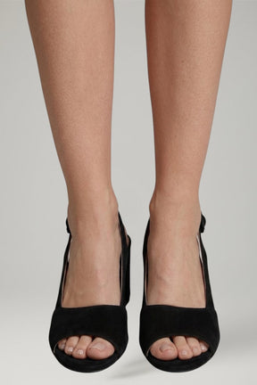 Mujer Slingback Sandalias con Adjustable Strap