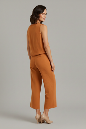 Mujer Two-Piece conjunto con Sin Mangas top y Corto Pantalón