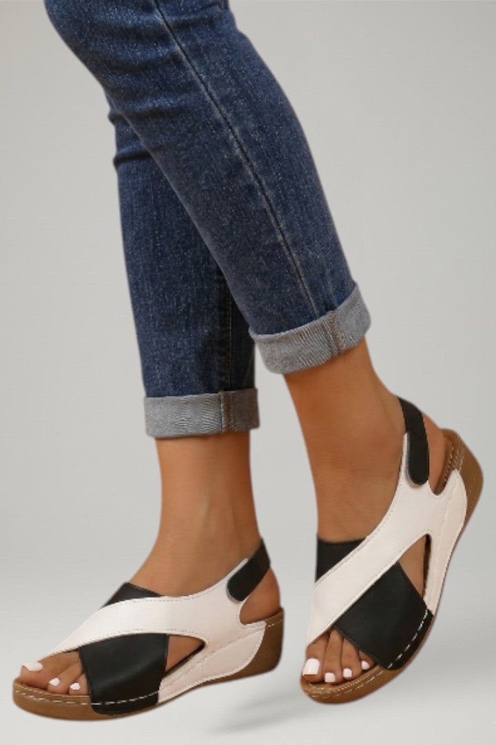 Mujer Walking Sandalias con Adjustable Straps y Cushioned Insole