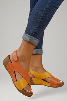 Mujer Walking Sandalias con Adjustable Straps y Cushioned Insole
